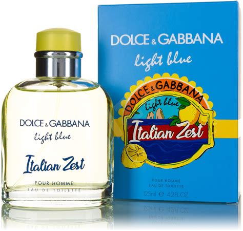 dolce gabbana light blue italian zest 50 ml|d&g light blue men fragrantica.